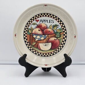 SUSAN WINGET, Country-style Apple Pie Plate